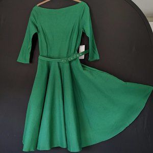 Unique Vintage 1950s Devon Swing Dress